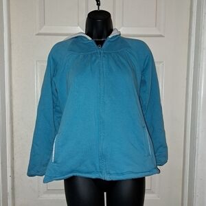 Lands'End sherpa Lined jacket size large